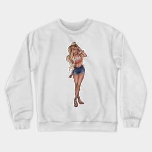 Summer Girl Crewneck Sweatshirt